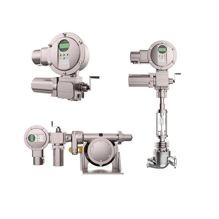 De indicatielamp van de elektrische actuator is defect