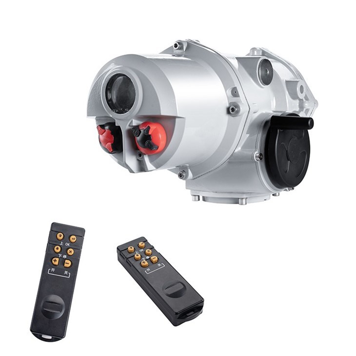 Laboratory Engineering Water Oil Gas Valve Electric Actuator factory