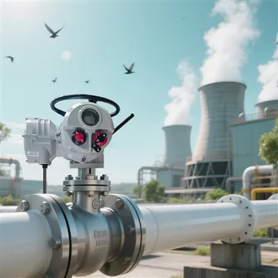 Elektriciteitscentrale elektrische poortklepactuator