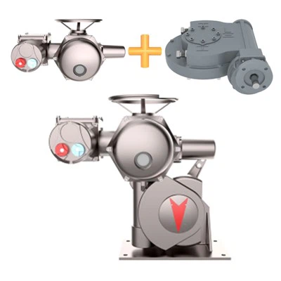 Reductieversnellingsbak Roterende elektrische actuator met hoog koppel